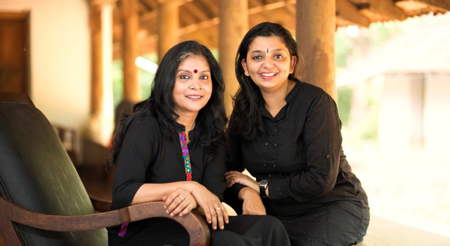 Radhika Manghat Menon và Priya Deepak, sáng lập startup The VillageFair.