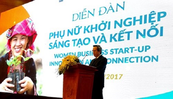 Diễn đàn Phụ nữ khởi nghiệp - Sáng tạo và kết nối thảo luận những thách thức trong khởi nghiệp dành cho phụ nữ. 