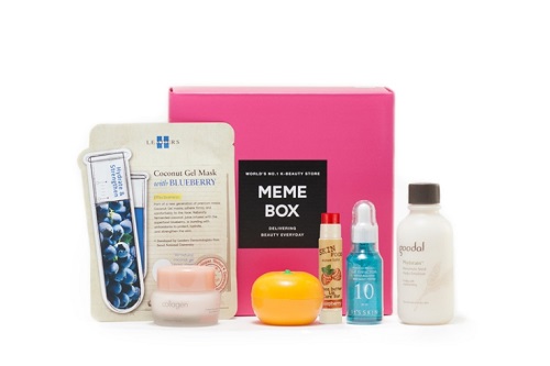 Một hộp Memebox tiêu biểu dành cho khách hàng có nhu cầu dưỡng da mùa đông. Ảnh: Memebox