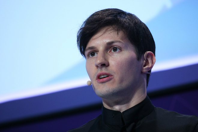 Pavel Durov - nhà sáng lập và CEO ứng dụng nhắn tin Telegram. Ảnh: Bloomberg. 