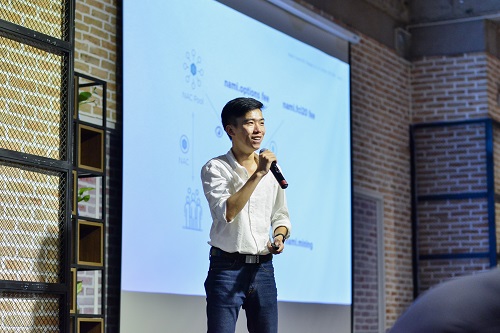 Giáp Văn Đại - CEO Nami Corp. chia sẻ mục tiêu của hệ sinh thái Nami là tạo ra giá trị cốt lõi cho các nhà đầu tư tài chính, thông qua ứng dụng công nghệ blockchain, smart contract và trí tuệ nhân tạo.
