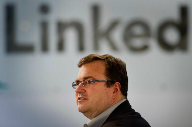 Reid Hoffman - nhà sáng lập LinkedIn. Ảnh: David Paul Morris.