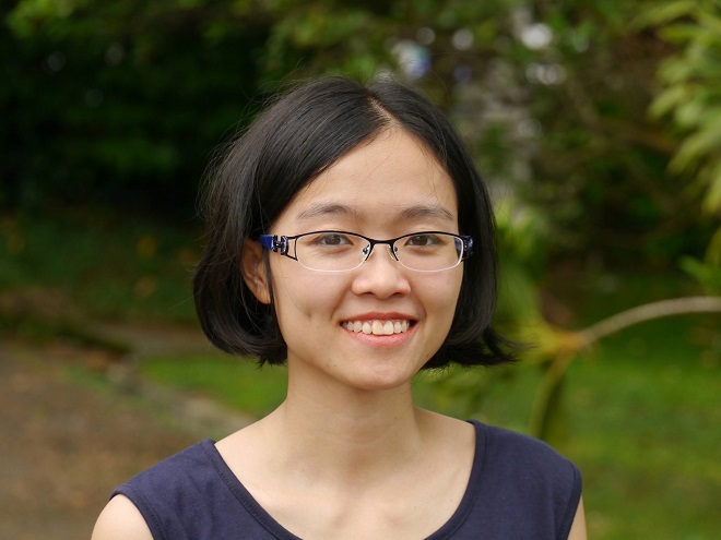 Nguyễn Thị Thanh Mai, sáng lập thương hiệu Ingo với sản phẩm tranh in gỗ dành cho trẻ.