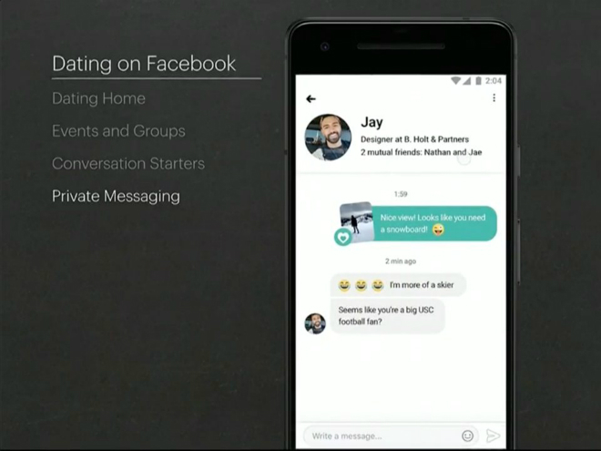 Người dùng sẽ trò chuyện với nhau thông qua một nền tảng tin nhắn riêng và chỉ cho phép sử dựng ngôn ngữ, và icon. Đội ngũ phát triển cho biết, điều này giúp bảo mật thông tin tốt hơn. Ảnh: business insider