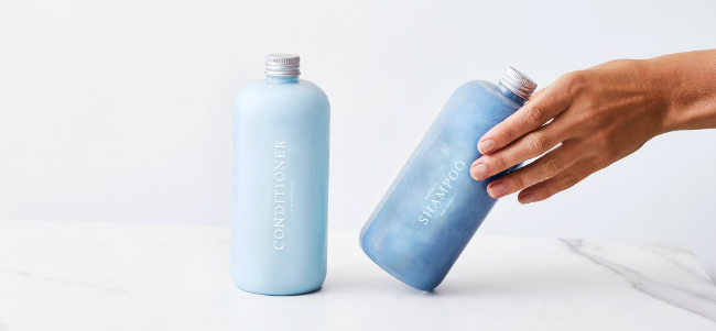 Mỗi chai dầu gội và dầu xả của Function of Beauty chỉ dành cho một khách hàng riêng biệt. Ảnh: Inc