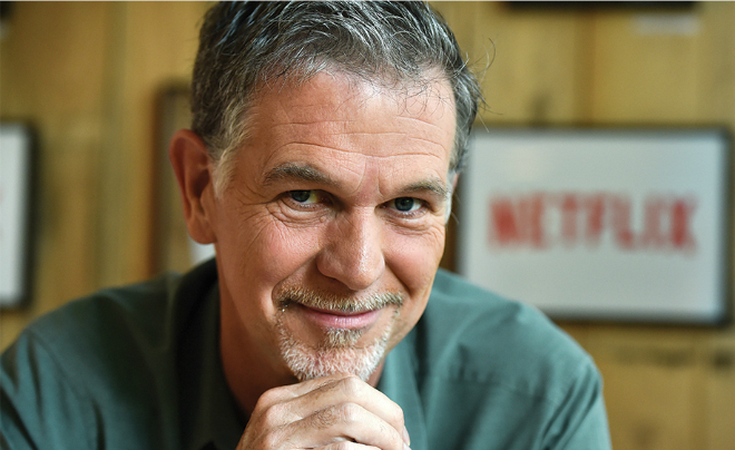 CEO Netflix Reed Hastings. Ảnh: Newscom.