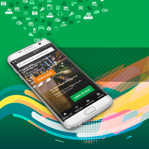 Ứng dụng kết nối khách hàng cần thuê xe tự lái với người có ôtô nhàn rỗi,.