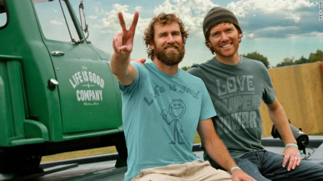 Hai anh em Bert và Jonh Jacobs (từ trái sang). Ảnh: Life is Good. 
