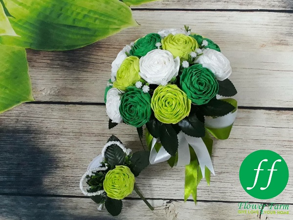 Sản phẩm hoa giấy từ Flower Farm hiện phủ khắp cả nước và xuất khẩu ra thị trường lớn.