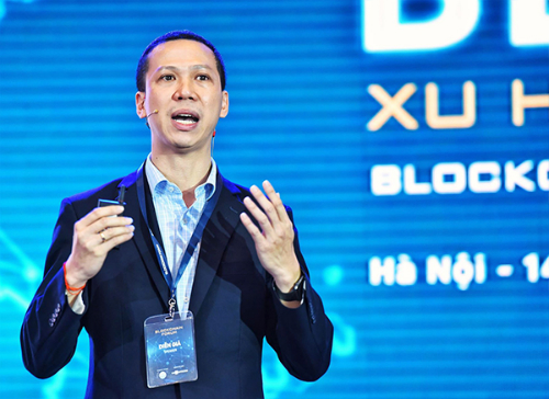 Giám đốc vùng của Infinity Blockchain Labs, ông Đỗ Văn Long kiến nghị