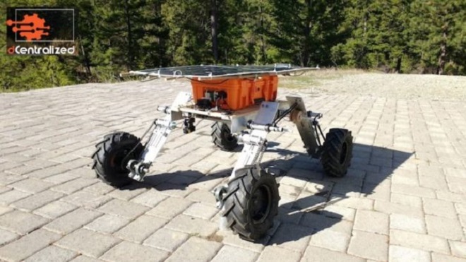 Sản phẩm robot của dCentralized.