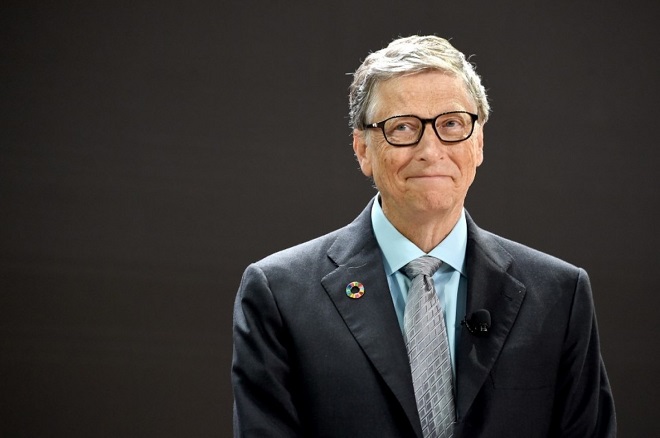 Bill Gates - chủ tịch tập đoàn Microsoft,