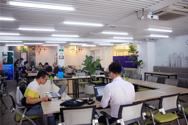 Không gian chia sẻ văn phòng CirCO. 