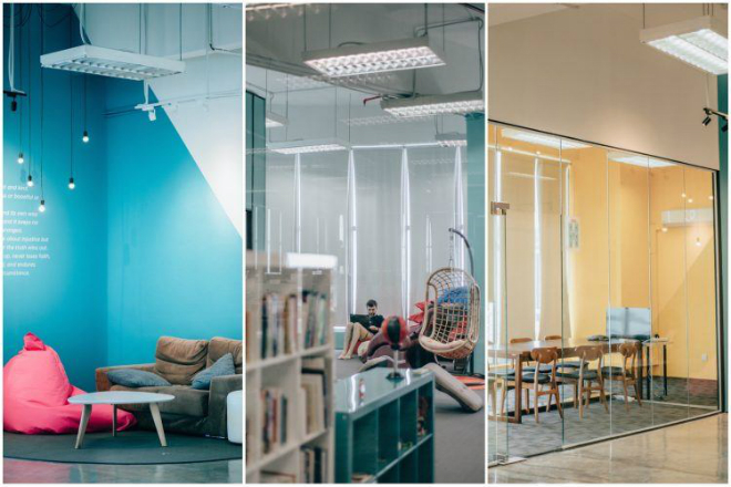 Không gian tại startup Malaysia. Ảnh: Piktochart. 
