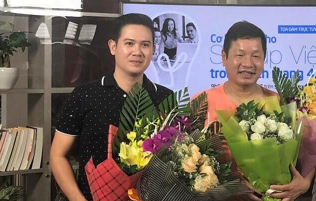 Ông Phạm Văn Tam cùng chủ tịch FPT Trương Gia Bình sẽ là hai trong số những thành viên hội đồng chuyên môn cuộc bình chọn Startup Việt năm nay.