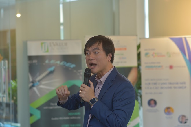 ông Phạm Duy Hiếu - Phó chủ tịch Quỹ khởi nghiệp Doanh nghiệp Khoa học và Công nghệ Việt Nam (SVF), tổng giám đốc ABBank