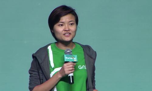 CEO Grab phát biểu trong Lễ trao giải Startup Việt 2018