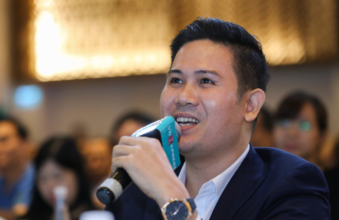 Ông Phạm Văn Tam là thành viên hội đồng chuyên môn Startup Việt 2018. Ảnh: Quỳnh Trần.