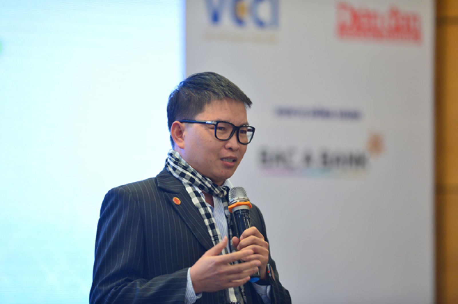 Ông Nguyễn Tiến Trung -Giám đốc CTCP Đầu tư và Tư vấn Khởi nghiệp (NSCI), Trưởng làng Cộng đồng Techfest, Cố vấn Chương trình Khởi nghiệp Quốc gia