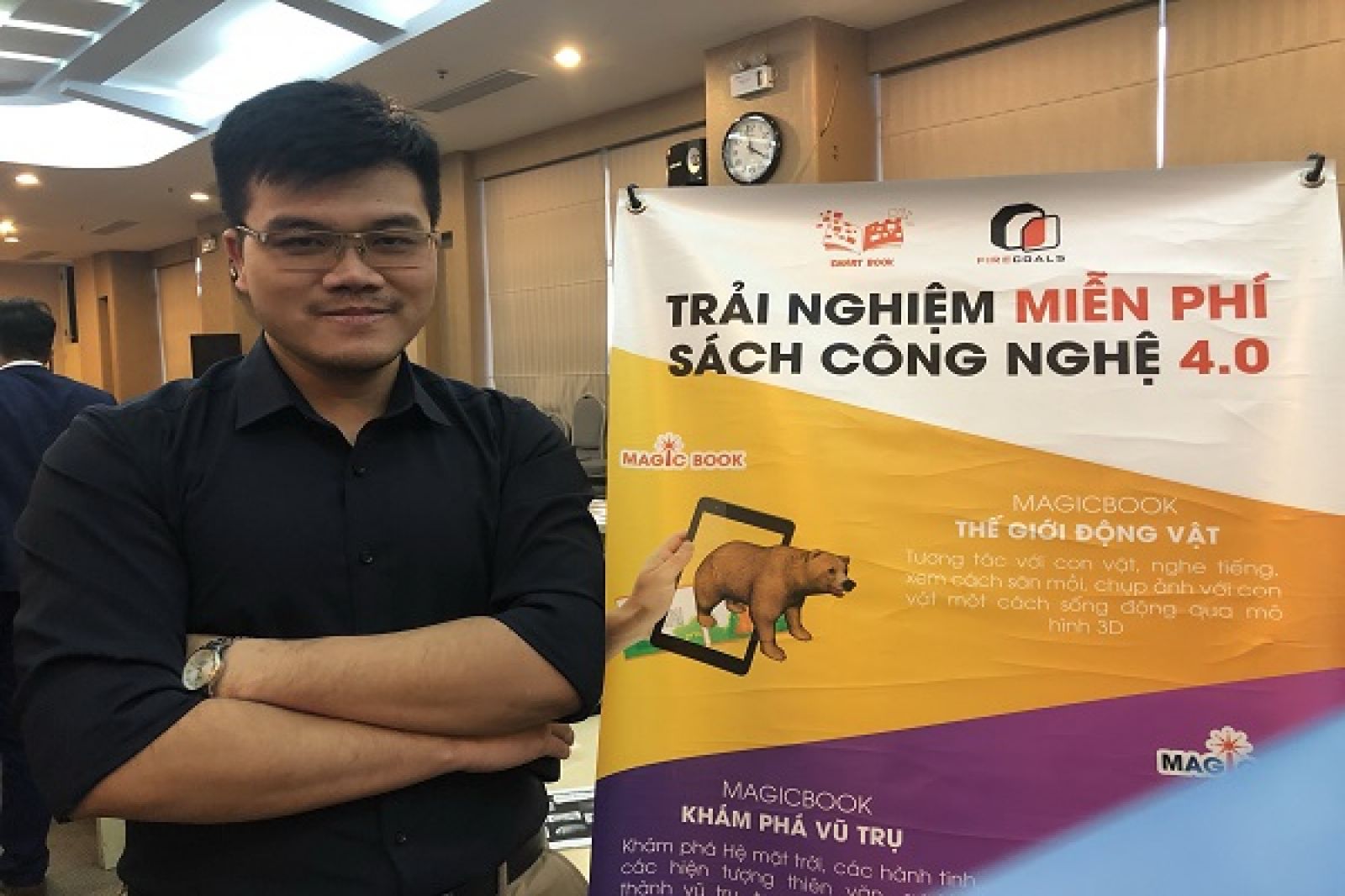 Anh Nguyễn Đình Thảo, CEO và Founder công ty FireCoals, dự án MagicBook