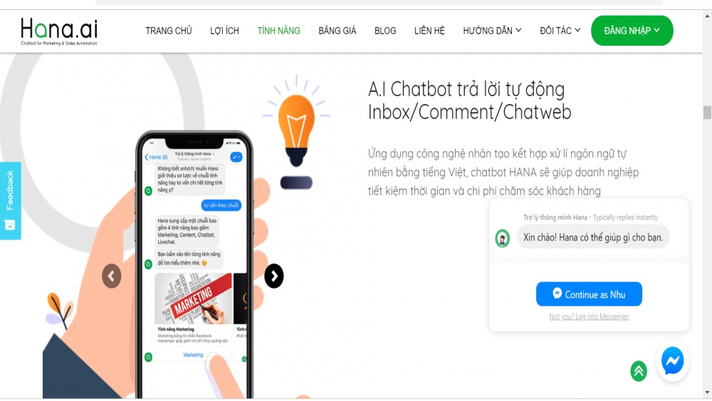 ty le khach hang mo tin nhan len toi 90 khi doanh nghiep dung chatbot