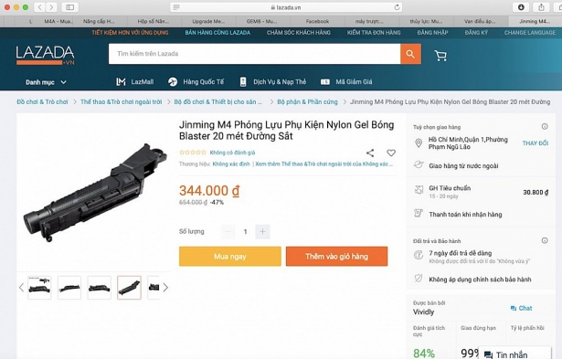 so cong thuong tphcm can lam ro mat hang ban tren lazada co vi pham phap luat viet nam hay khong