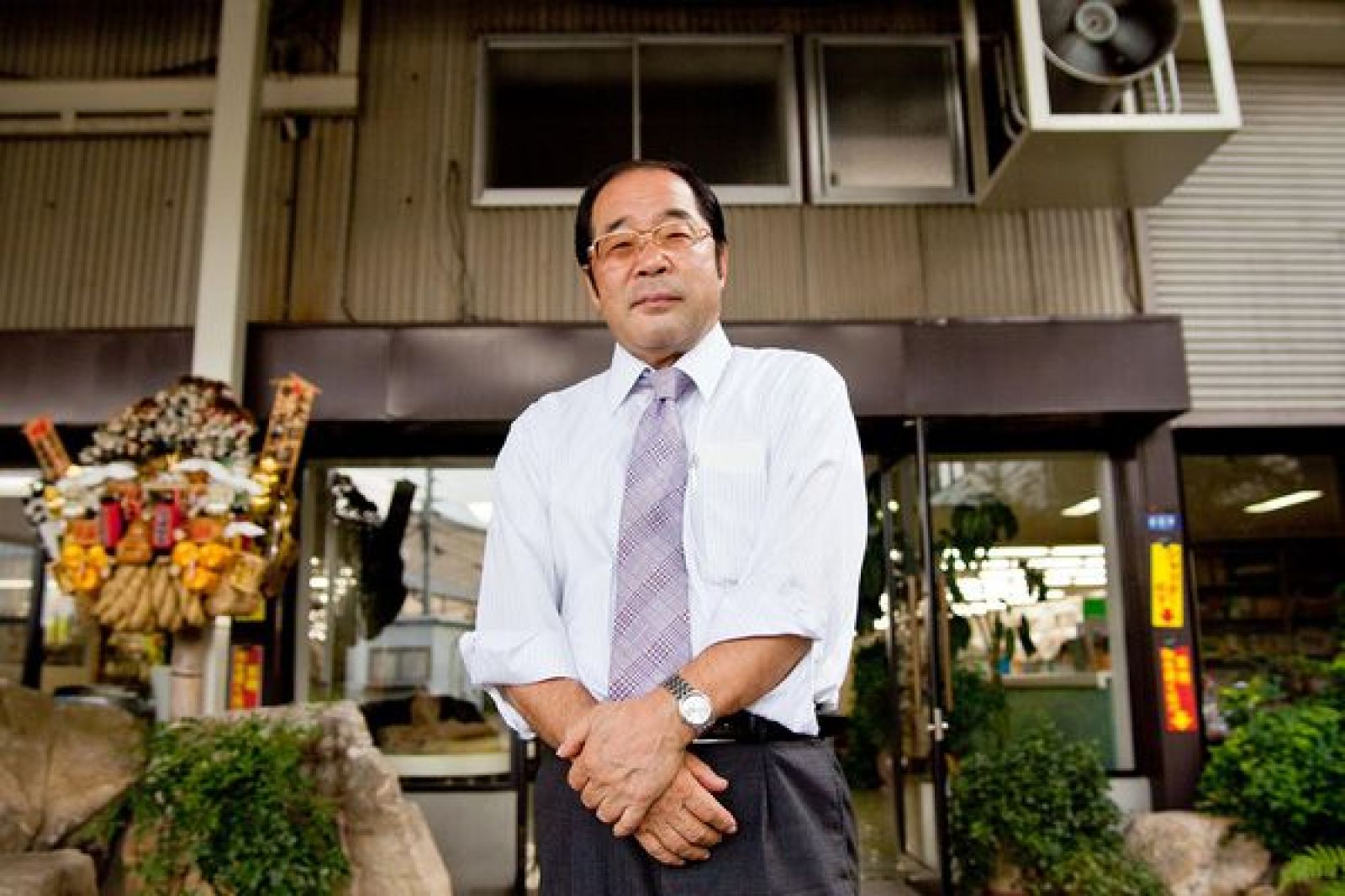 Ông Hirotake Yano, nhà sáng lập kiêm Chủ tịch của Daiso Sangyo Corp. - Ảnh: Daiso Sangyo/Bloomberg.