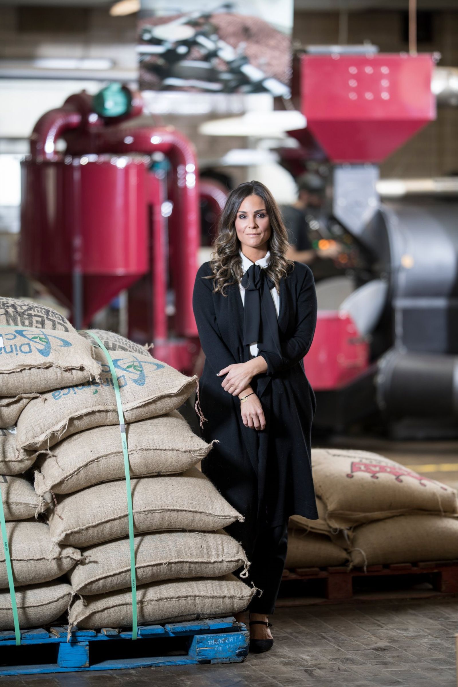 Cô Bohbot là chủ công ty cà phê City Girl Coffee - Ảnh : New York Times