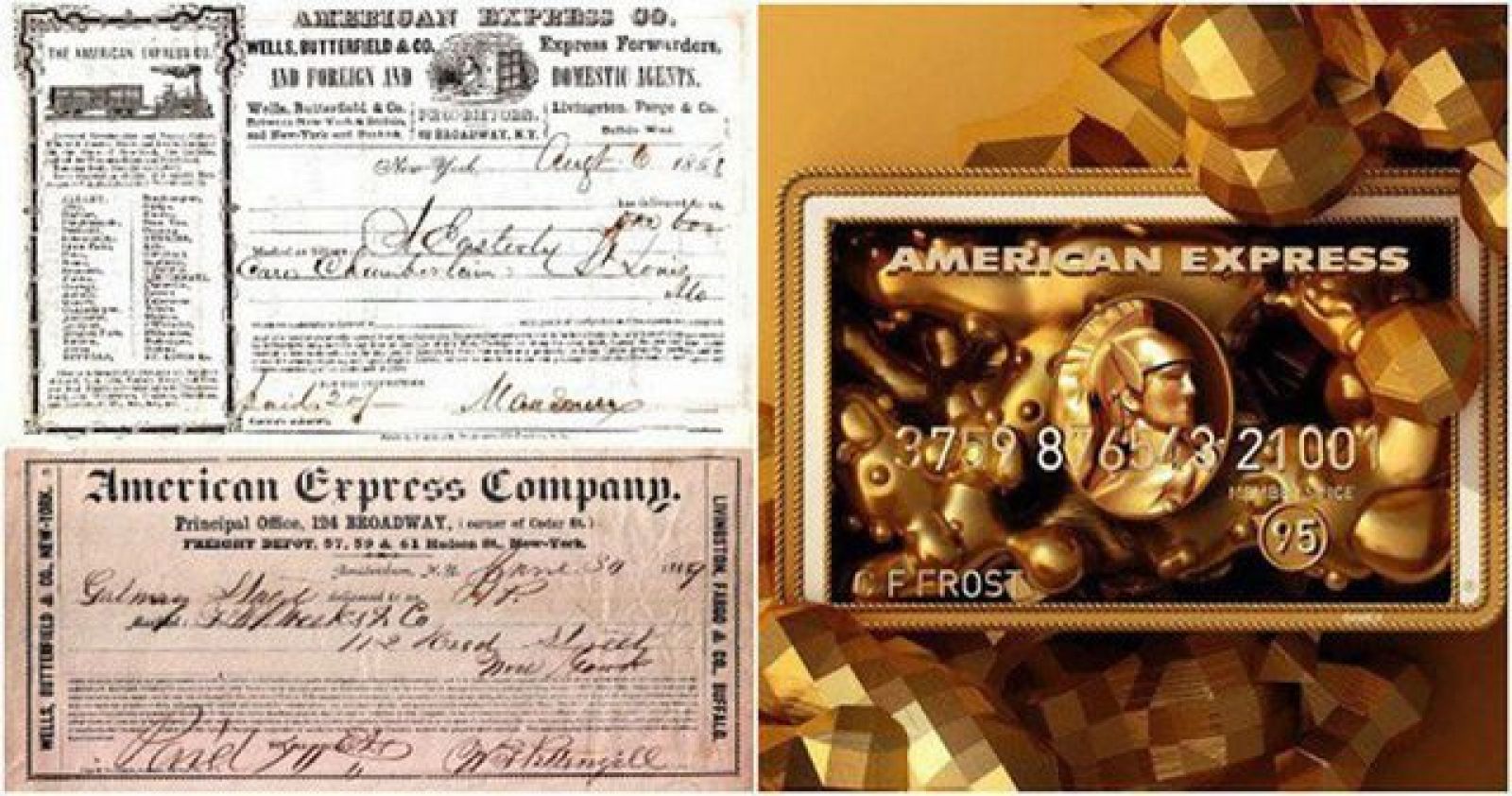 American Express, công ty tín dụng mạnh nhất thế giới, bắt đầu với tư cách dịch vụ bưu chính.