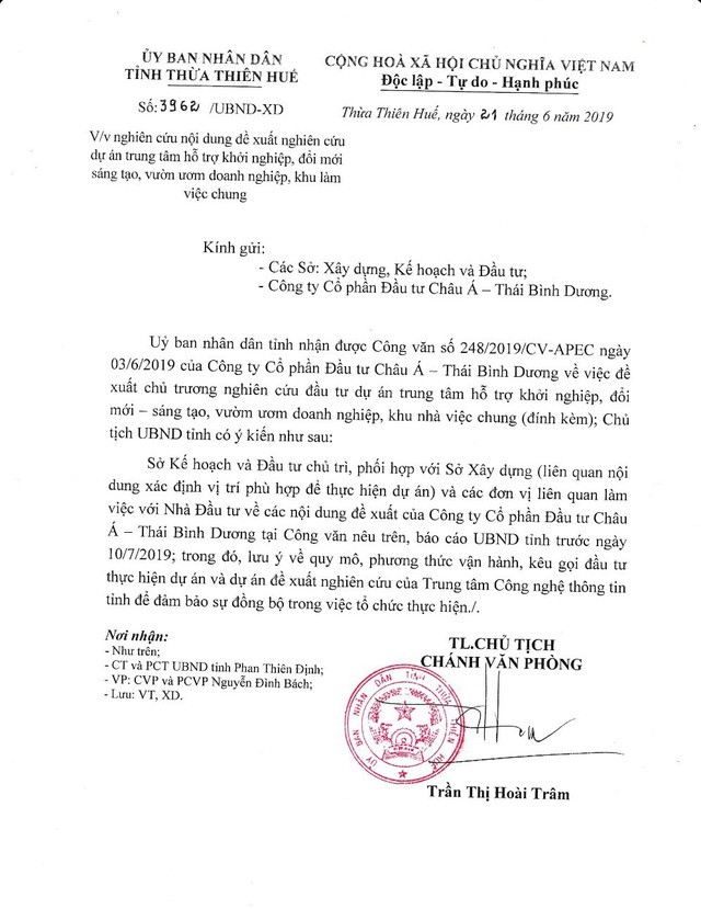 Huế sắp có thêm Trung tâm đổi mới khởi nghiệp sáng tạo - Ảnh 1. Huế sắp có thêm Trung tâm đổi mới khởi nghiệp sáng tạo - Ảnh 1.