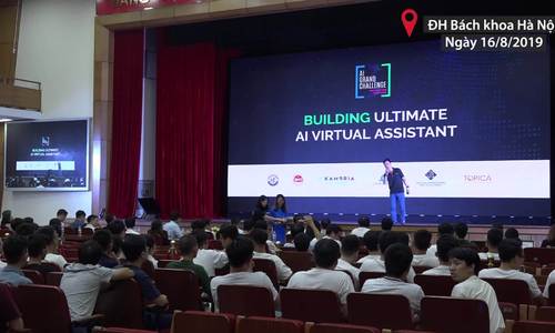 Trợ lý ảo tổng đài tiếng Việt dành chiến thắng Hackathon Vietnam AI Grand Challenge