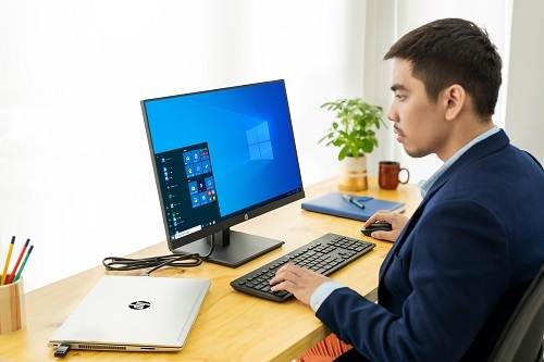 CEO Nguyễn Khôi của WeFit sử dụng HP ProBook cho khối lượng công việc cường độ cao.