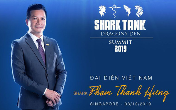 Shark Hưng sẽ là đại diện Việt Nam duy nhất chuẩn bị tham dự “Đại hội cá mập” Shark Tank Summit 2019, hội ngộ 40 phiên bản toàn cầu