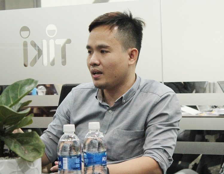 Ông Nguyễn Hoàng Việt - Tổng Giám đốc Công nghệ (CTO) của Ticketbox. Ảnh: Hà Thanh.