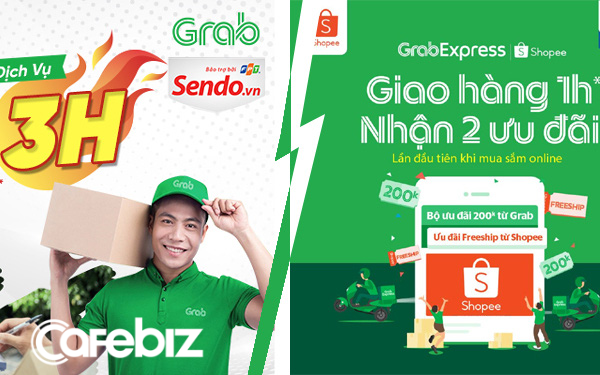 V&#236; sao ShopeeExpress giao h&#224;ng 4h, TikiNow giao 2h, c&#242;n Grab đi với Sendo th&#236; giao 3h nhưng kết hợp Shopee lại c&#243; thể giao trong 1h?