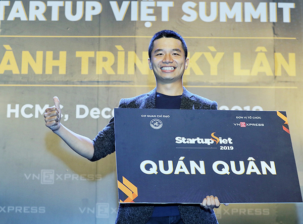 Ông Phan Xuân Cảnh - Đồng sáng lập, CTO Viec.co (Việc Có), quán quân Startup Việt 2019.