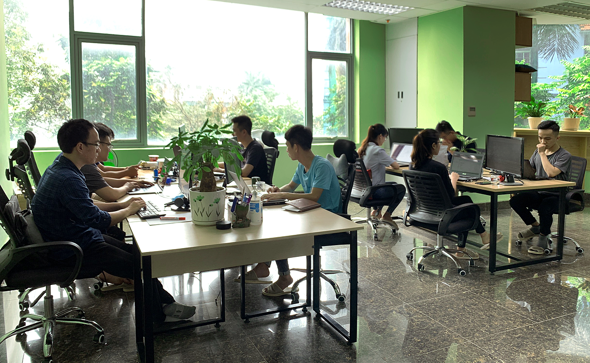 Văn phòng công ty Computer Vision tại Hà Nội.