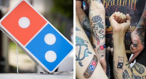 Tặng “pizza trọn đời” cho khách dám xăm logo hãng lên người, Domino's Pizza “vỡ trận” với 350 người đăng kí chỉ trong... 5 ngày