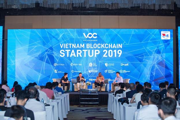 Sự kiện Vietnam Blockchain Startup 2019 do VCC Exchange tổ chức.