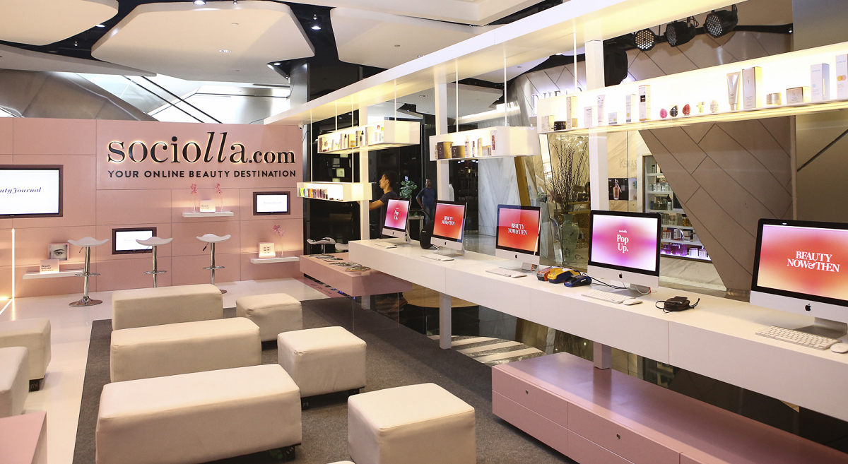 Sàn thương mại điện tử Sociolla hiện đã hỗ trợ tiếng Việt. Ảnh: TechInAsia.