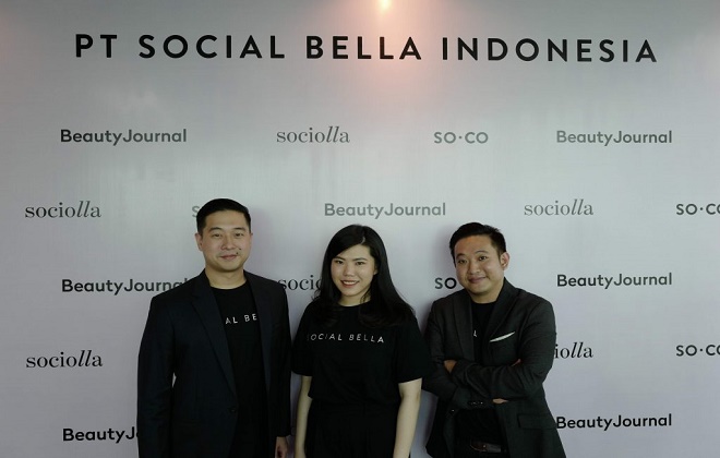 Đội ngũ sáng lập sáng lập Social Bella. Ảnh: Social Bella.