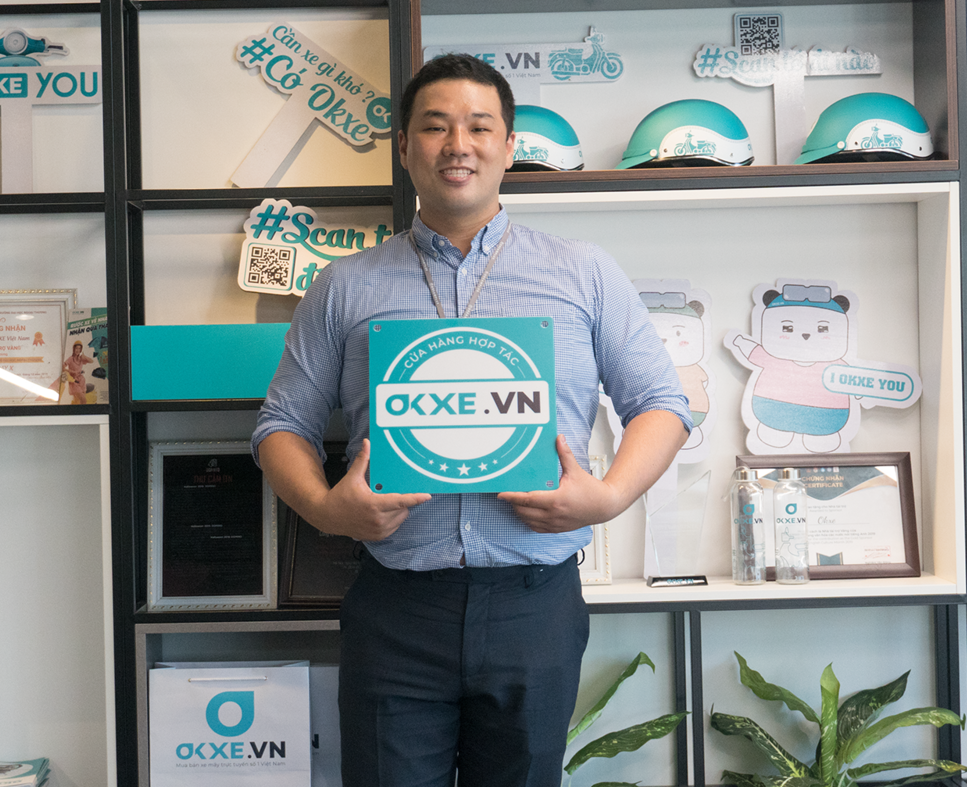 Kim WooSeok, CEO của Okxe Việt Nam.