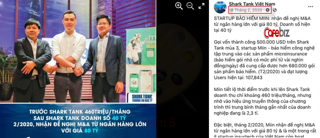 Nghi vấn startup bảo hiểm của Shark Tank “nổ” về thành tích: Sau 4 tháng lên sóng, doanh số chạm mốc 40 tỷ đồng nhưng lượt tải app chưa tới 10.000, lại đầy rẫy đánh giá 1 sao - Ảnh 1. Nghi vấn startup bảo hiểm của Shark Tank “nổ” về thành tích: Sau 4 tháng lên sóng, doanh số chạm mốc 40 tỷ đồng nhưng lượt tải app chưa tới 10.000, lại đầy rẫy đánh giá 1 sao - Ảnh 1.