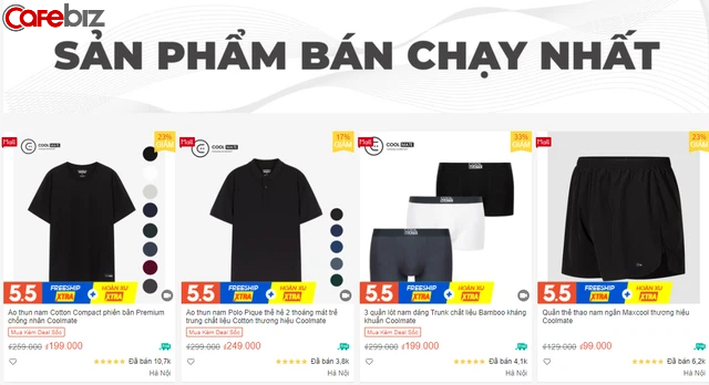 Chân dung startup Coolmate vừa gọi vốn thành công 500.000 USD trên Shark Tank: Từng đi thi khởi nghiệp chỉ lọt Top 10, nay đã là ông trùm bán chục nghìn đơn trên Shopee - Ảnh 3. Chân dung startup Coolmate vừa gọi vốn thành công 500.000 USD trên Shark Tank: Từng đi thi khởi nghiệp chỉ lọt Top 10, nay đã là ông trùm bán chục nghìn đơn trên Shopee - Ảnh 3.